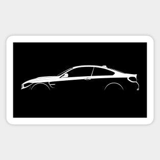 BMW M4 Coupe (F82) Silhouette Sticker